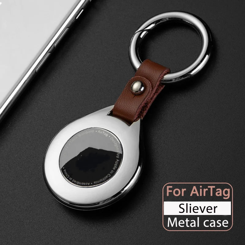 Airtag Metal Keychain Case