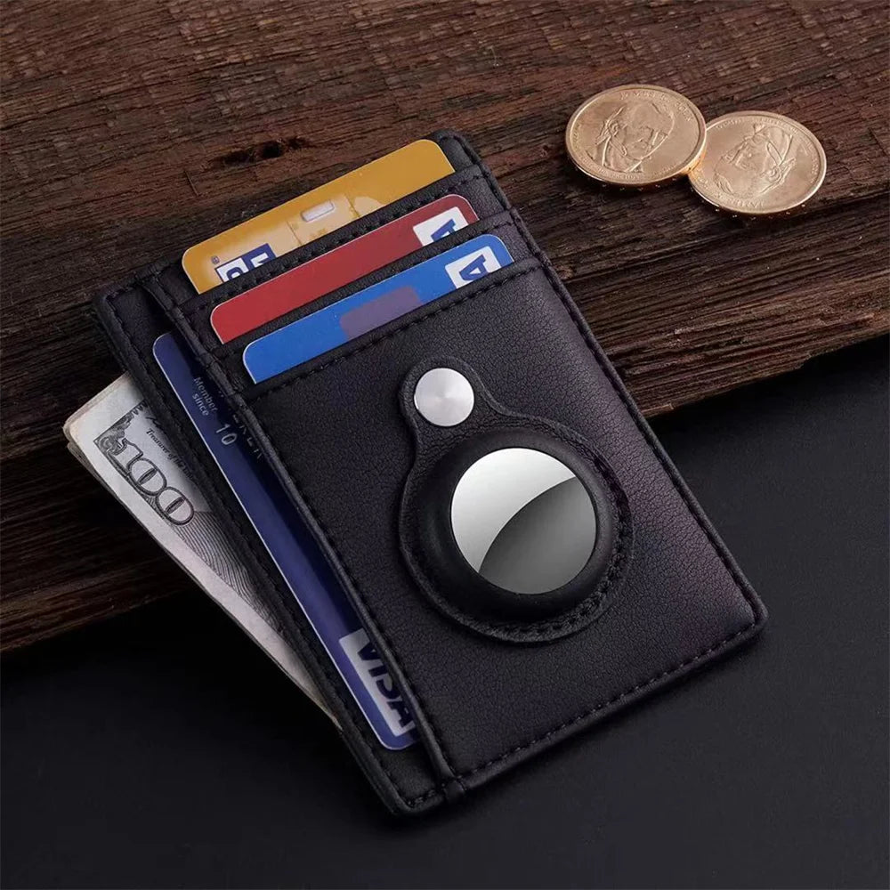 Leather AirTag Wallet