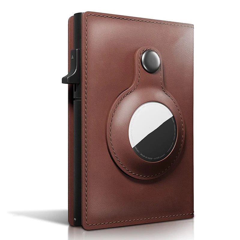 Leather Airtag Wallet