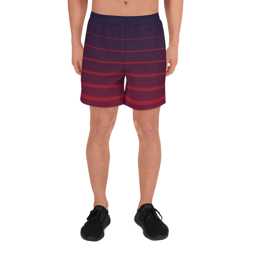 Stripes Men's Recycled Athletic Shorts