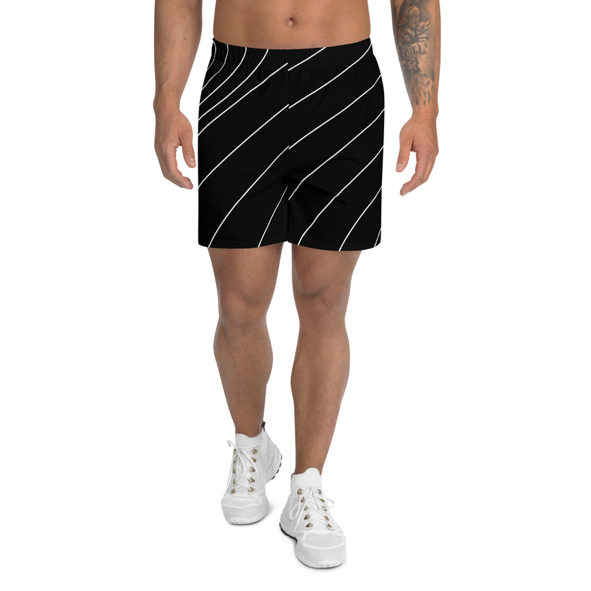 Abstract Men's Recycled Athletic Shorts