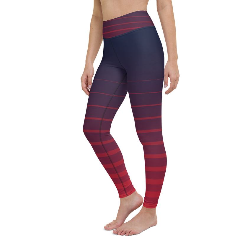 Stripes Yoga Leggings